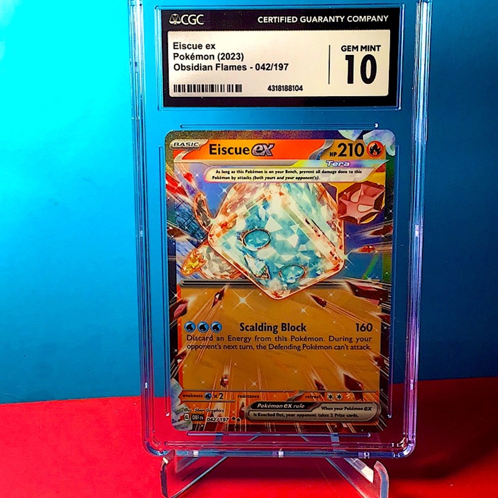 2023 EISCUE EX CGC MINT 10 HOLO ULTRA RARE DOUBLE STAR OBSIDIAN FLAMES